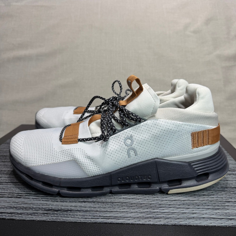 On Cloud Cloudnova Running Shoes - Mens 10.5 - White Pecan 26.99182